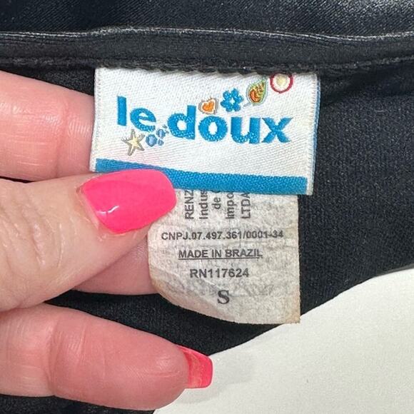 Preowned | Le Doux | Punk Swimsuit | Black | Small - Picture 12 of 16